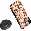 image:imageCasely iPhone 13 Mini Case  Clear Skies  Clear Shimmer  Compatible with MagSafe  Classic Ultra Slim DesignCherry on Top  Red Cherries