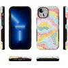 image:imageCasely iPhone 13 Mini Case  Clear Skies  Clear Shimmer  Compatible with MagSafe  Classic Ultra Slim DesignColor Me Happy  Pattern Colorblock