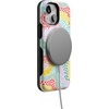 image:imageCasely iPhone 13 Mini Case  Clear Skies  Clear Shimmer  Compatible with MagSafe  Classic Ultra Slim DesignColor Me Happy  Pattern Colorblock