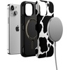 image:imageCasely iPhone 13 Mini Case  Clear Skies  Clear Shimmer  Compatible with MagSafe  Classic Ultra Slim DesignCurrent MOOd  Cow Print