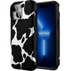 image:imageCasely iPhone 13 Mini Case  Clear Skies  Clear Shimmer  Compatible with MagSafe  Classic Ultra Slim DesignCurrent MOOd  Cow Print