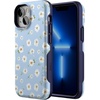 image:imageCasely iPhone 13 Mini Case  Clear Skies  Clear Shimmer  Compatible with MagSafe  Classic Ultra Slim DesignDaisy Daydream  Baby Blue Floral
