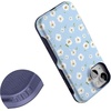 image:imageCasely iPhone 13 Mini Case  Clear Skies  Clear Shimmer  Compatible with MagSafe  Classic Ultra Slim DesignDaisy Daydream  Baby Blue Floral