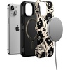 image:imageCasely iPhone 13 Mini Case  Clear Skies  Clear Shimmer  Compatible with MagSafe  Classic Ultra Slim DesignDark Fantasy  Contrast Floral