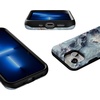 image:imageCasely iPhone 13 Mini Case  Clear Skies  Clear Shimmer  Compatible with MagSafe  Classic Ultra Slim DesignDeep Sea  Blue Marble
