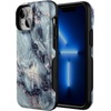 image:imageCasely iPhone 13 Mini Case  Clear Skies  Clear Shimmer  Compatible with MagSafe  Classic Ultra Slim DesignDeep Sea  Blue Marble
