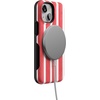 image:imageCasely iPhone 13 Mini Case  Clear Skies  Clear Shimmer  Compatible with MagSafe  Classic Ultra Slim DesignEast Coast Summer  Red Stripes