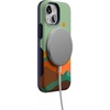 image:imageCasely iPhone 13 Mini Case  Clear Skies  Clear Shimmer  Compatible with MagSafe  Classic Ultra Slim DesignEndless Peaks  Colorblock Mountain