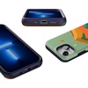 image:imageCasely iPhone 13 Mini Case  Clear Skies  Clear Shimmer  Compatible with MagSafe  Classic Ultra Slim DesignEndless Peaks  Colorblock Mountain