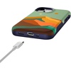 image:imageCasely iPhone 13 Mini Case  Clear Skies  Clear Shimmer  Compatible with MagSafe  Classic Ultra Slim DesignEndless Peaks  Colorblock Mountain