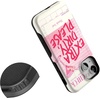image:imageCasely iPhone 13 Mini Case  Clear Skies  Clear Shimmer  Compatible with MagSafe  Classic Ultra Slim DesignExtra Dirty Please  Fun on Weekdays