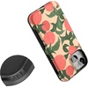 image:imageCasely iPhone 13 Mini Case  Clear Skies  Clear Shimmer  Compatible with MagSafe  Classic Ultra Slim DesignFeeling Peachy  Blush Vines