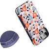 image:imageCasely iPhone 13 Mini Case  Clear Skies  Clear Shimmer  Compatible with MagSafe  Classic Ultra Slim DesignField of Flowers  Pastel Floral