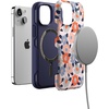 image:imageCasely iPhone 13 Mini Case  Clear Skies  Clear Shimmer  Compatible with MagSafe  Classic Ultra Slim DesignField of Flowers  Pastel Floral