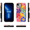 image:imageCasely iPhone 13 Mini Case  Clear Skies  Clear Shimmer  Compatible with MagSafe  Classic Ultra Slim DesignFlower Patch  MultiColor Floral