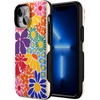 image:imageCasely iPhone 13 Mini Case  Clear Skies  Clear Shimmer  Compatible with MagSafe  Classic Ultra Slim DesignFlower Patch  MultiColor Floral