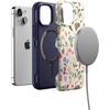 image:imageCasely iPhone 13 Mini Case  Clear Skies  Clear Shimmer  Compatible with MagSafe  Classic Ultra Slim DesignGarden Party  Mushroom Floral