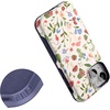 image:imageCasely iPhone 13 Mini Case  Clear Skies  Clear Shimmer  Compatible with MagSafe  Classic Ultra Slim DesignGarden Party  Mushroom Floral