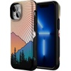 image:imageCasely iPhone 13 Mini Case  Clear Skies  Clear Shimmer  Compatible with MagSafe  Classic Ultra Slim DesignGolden Hour  Mountain Sunset