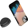 image:imageCasely iPhone 13 Mini Case  Clear Skies  Clear Shimmer  Compatible with MagSafe  Classic Ultra Slim DesignGolden Hour  Mountain Sunset