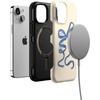 image:imageCasely iPhone 13 Mini Case  Clear Skies  Clear Shimmer  Compatible with MagSafe  Classic Ultra Slim DesignHeartstrings  Blue Bow
