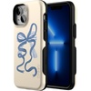 image:imageCasely iPhone 13 Mini Case  Clear Skies  Clear Shimmer  Compatible with MagSafe  Classic Ultra Slim DesignHeartstrings  Blue Bow