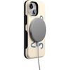 image:imageCasely iPhone 13 Mini Case  Clear Skies  Clear Shimmer  Compatible with MagSafe  Classic Ultra Slim DesignHeartstrings  Blue Bow