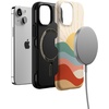 image:imageCasely iPhone 13 Mini Case  Clear Skies  Clear Shimmer  Compatible with MagSafe  Classic Ultra Slim DesignHere Comes the Sun  Colorblock Sunset