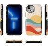 image:imageCasely iPhone 13 Mini Case  Clear Skies  Clear Shimmer  Compatible with MagSafe  Classic Ultra Slim DesignHere Comes the Sun  Colorblock Sunset