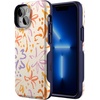 image:imageCasely iPhone 13 Mini Case  Clear Skies  Clear Shimmer  Compatible with MagSafe  Classic Ultra Slim DesignHibiscus Blooms  Hawaiian Floral