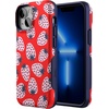 image:imageCasely iPhone 13 Mini Case  Clear Skies  Clear Shimmer  Compatible with MagSafe  Classic Ultra Slim DesignId Pick You  Red Strawberry