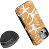 image:imageCasely iPhone 13 Mini Case  Clear Skies  Clear Shimmer  Compatible with MagSafe  Classic Ultra Slim DesignIsland Time  Tropical Leaves Floral