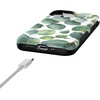 image:imageCasely iPhone 13 Mini Case  Clear Skies  Clear Shimmer  Compatible with MagSafe  Classic Ultra Slim DesignLeaf Me Alone  Green Floral Print