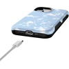 image:imageCasely iPhone 13 Mini Case  Clear Skies  Clear Shimmer  Compatible with MagSafe  Classic Ultra Slim DesignLight Blue Skies  Marble Clouds