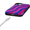 image:imageCasely iPhone 13 Mini Case  Clear Skies  Clear Shimmer  Compatible with MagSafe  Classic Ultra Slim DesignLove Wins  Pride