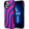 image:imageCasely iPhone 13 Mini Case  Clear Skies  Clear Shimmer  Compatible with MagSafe  Classic Ultra Slim DesignLove Wins  Pride