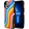 image:imageCasely iPhone 13 Mini Case  Clear Skies  Clear Shimmer  Compatible with MagSafe  Classic Ultra Slim DesignLove for All  Rainbow Pride