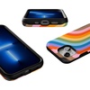 image:imageCasely iPhone 13 Mini Case  Clear Skies  Clear Shimmer  Compatible with MagSafe  Classic Ultra Slim DesignLove for All  Rainbow Pride