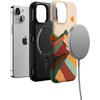 image:imageCasely iPhone 13 Mini Case  Clear Skies  Clear Shimmer  Compatible with MagSafe  Classic Ultra Slim DesignMagic Mountain  Colorblock