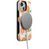 image:imageCasely iPhone 13 Mini Case  Clear Skies  Clear Shimmer  Compatible with MagSafe  Classic Ultra Slim DesignMain Squeeze  Orange Stamped