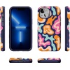 image:imageCasely iPhone 13 Mini Case  Clear Skies  Clear Shimmer  Compatible with MagSafe  Classic Ultra Slim DesignMidnight Color Splash  Abstract Retro