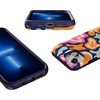 image:imageCasely iPhone 13 Mini Case  Clear Skies  Clear Shimmer  Compatible with MagSafe  Classic Ultra Slim DesignMidnight Color Splash  Abstract Retro