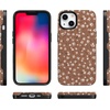 image:imageCasely iPhone 13 Mini Case  Clear Skies  Clear Shimmer  Compatible with MagSafe  Classic Ultra Slim DesignMocha Meadow  Tiny Flowers
