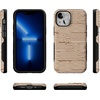 image:imageCasely iPhone 13 Mini Case  Clear Skies  Clear Shimmer  Compatible with MagSafe  Classic Ultra Slim DesignMocha Ripple  Brown Waves