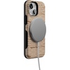 image:imageCasely iPhone 13 Mini Case  Clear Skies  Clear Shimmer  Compatible with MagSafe  Classic Ultra Slim DesignMocha Ripple  Brown Waves