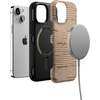 image:imageCasely iPhone 13 Mini Case  Clear Skies  Clear Shimmer  Compatible with MagSafe  Classic Ultra Slim DesignMocha Ripple  Brown Waves