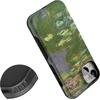 image:imageCasely iPhone 13 Mini Case  Clear Skies  Clear Shimmer  Compatible with MagSafe  Classic Ultra Slim DesignMonets Water Lilies  The Met Museum