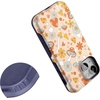 image:imageCasely iPhone 13 Mini Case  Clear Skies  Clear Shimmer  Compatible with MagSafe  Classic Ultra Slim DesignMushroom Magic  Retro Floral