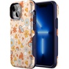 image:imageCasely iPhone 13 Mini Case  Clear Skies  Clear Shimmer  Compatible with MagSafe  Classic Ultra Slim DesignMushroom Magic  Retro Floral