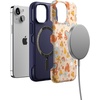 image:imageCasely iPhone 13 Mini Case  Clear Skies  Clear Shimmer  Compatible with MagSafe  Classic Ultra Slim DesignMushroom Magic  Retro Floral